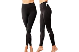 OCEANSAPART Soho Pant Leggings mit Taschen Damen Squadproof & Blickdicht - Gym, Running, Yoga Leggings mit Handytaschen - Hoher Bund, Feuchtigkeitsableitende, Komfort und Flexibilität - Gr. XS-XXL