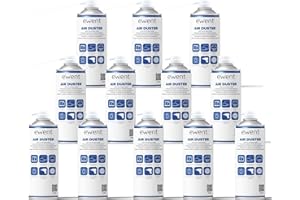 PACK - 12x SPRAY AIRE COMPRIMIDO EWENT 400 ML PARA LIMPIEZA DE TECLADOS, ORDENADORES, CAMARAS Y OTROS DISPOSITIVOS ELECTRONICOS (conf. 12pz EW5601)