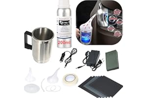 Mytovosn Kit di Riparazione Fari Portare 200ml Polimero Liquido,Auto Fari Graffi Riparazione Lucidatura Strumento,Riparazione Graffi Vetro Faro Kit per Ingiallimento/Graffi/sfocatura/Crepe.eccetera