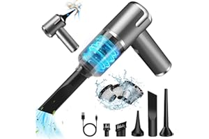 ‎ZABATOCO Zabatoco Handstaubsauger Auto Staubsauger, Akku Handstaubsauger Kabellos Mini Autostaubsauger 2 in 1 Staubsauger & Gebläse, Aufladbar Tragbar Staubsauger für Auto, Büro Genutzt, Haus, Tierhaare