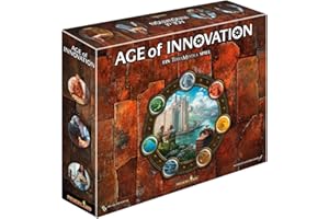 Feuerland Spiele 31024 Age of Innovation - Ein Terra Mystica Spiel, 1 Stück, Ab 14 Jahren, 1-5 Spieler