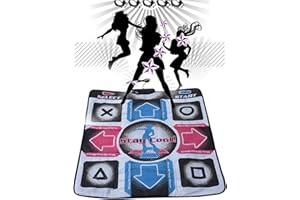 ‎SXHLSELLER Dance Pad Rutschfeste Tanzmatten-Tänzerdecke PC Rutschfeste Strapazierfähige Abnutzungsfeste Tanzmatte Pad Dancer-Decke mit USB für PC