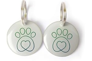 SureFlap Compatibile Surefeed Microchip RFID Collar Tag Disco Chiave di Ricambio (Confezione da 2) …