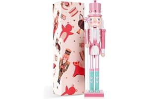 VorFor Nutcracker Soldier,50CM Nutcracker Christmas Decorations,Solid Wood Crafts Ornament Gifts, Fireplace,And Indoor Christmas Decorations.