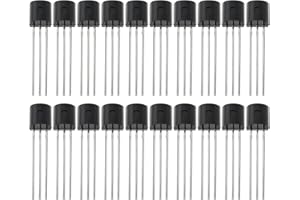 EMSea 20pcs MPF102 N-Channel RF Amplifier TO-92 N-Channel Transistor 20mA MOS Field Effect Transistor