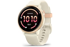 Garmin vívoactive 6 42mm (Amazon Exclusive) - Fitness-Smartwatch, 1,2"-AMOLED-Touchdisplay, bis zu 11 Tage Akkulaufzeit, 80+ Sport-Apps, Trainingsoptionen, Gesundheitsfunktionen, Smart Notifications