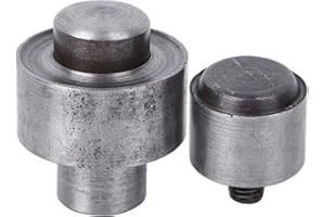 Sheens Stampo per occhielli a pressione manuale per bottoni a pressione d'aria fai da te Strumento di installazione manuale (20 mm)