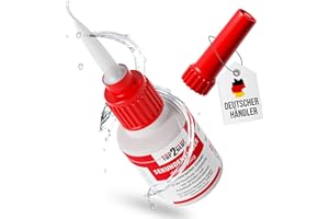 LANGLAUF SCHUHBEDARF TOP2GLUE Sekundenkleber extra stark dünnflüssig 50g, hitzebeständig und wasserfest,Industriequalität für Handwerk Haushalt Hobby Modellbau Superkleber (1 Flasche)