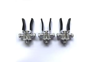 LIDSTERS FISHING SUPPLIES 3 CARP FISHING SILVER ALUMINIUM SPECIALIST ADJUSTABLE SUPER LITE BUTT ROD RESTS