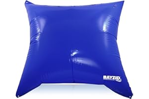 HÖFER CHEMIE Höfer Coussin gonflable pour piscine 122x122x55 cm Robuste Protection contre le gel, l’évacuation de l’eau et la saleté Réutilisable 2 mm