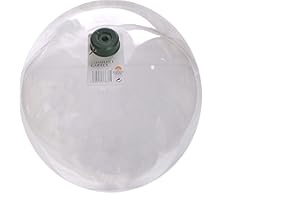 RUDDINGS WOOD Large Diameter Clear Dome Squirrel Baffle for Wild Bird Feeding Station Pole and Feeders
