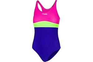 Aqua Speed Emily Costume da Bagno | Ragazze | Adolescenti | 134-164 | Protezione UV | Elastico | Opaco | Resistente al Cloro