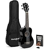 Martin Smith UK-212 Ultimate Soprano UKulele Starter Kit (Black): 