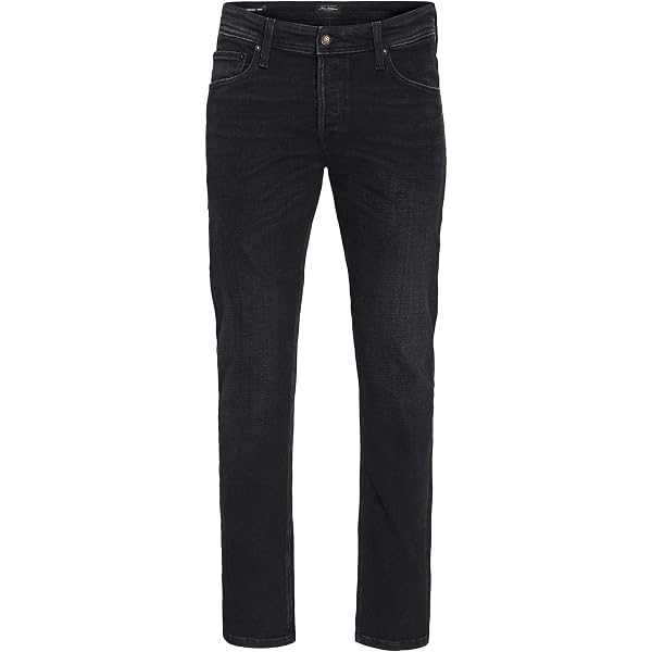 JACK & JONES Jeans Jjimike Jjwells Jj 038 Noos Uomo - Vestibilità Conica, Colore Blu, Ideali Per La Primavera