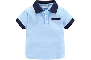 Mud Kingdom Little Boys Polo Shirt Cute Summer Holiday