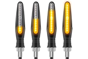 KINSTECKS Kinstcks 4 szt. wskaźniki do motocykla, skutera, quada, cruisera, offroad, 12 V, 12 diod LED