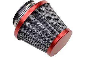 GOOFIT 35mm Red Air Filter Replacement for 50CC 70CC 90CC 110CC PZ16 PZ19 PZ22 Carburetor Scooter Dirt Bike ATV