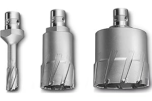 FEIN Fresa a Corona HM Ultra 35 con Attacco QuickIN, Ø foro 12 mm,