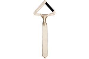 Ladeheid Cravate pour enfants pour garçons - Look élégant brillant, Pré-nouée avec une fermeture scratch, Parfaite pour les occasions spéciales - Cravate clip stylée taille 31cm x 4cm TKS