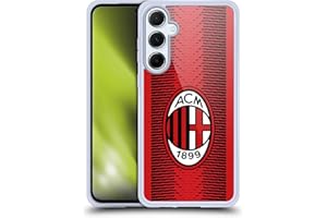 Head Case Designs Licenza Ufficiale AC Milan Home Kit per Stemma 2023/24 Custodia in Gel [Protezione di Grado Militare] Compatibile con Samsung Galaxy A55 5G