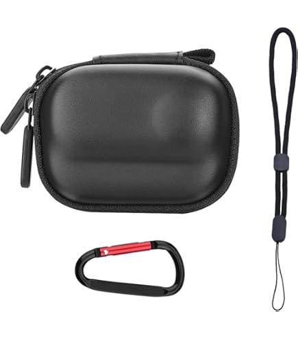 Holilo Silikonhülle Für DJI Osmo 360 - Schutzcase Anti-Drop | Action-Kamera Zubehör Schwarz