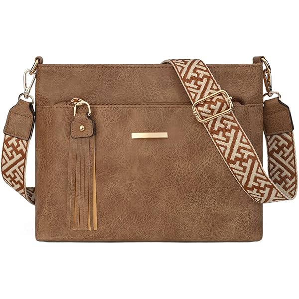 SENDEFN Schoudertas voor dames, kleine crossbody tas, veganistisch leer