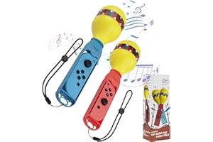 SEHAWEI Switch Sand Hammer Hand Grip für Samba de Amigo Party Central Joycon Spiele, Game Griff für Switch/Switch OLED Sportspiel