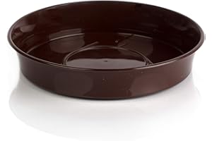 Kimmel Plato para macetas, diámetro 16 cm, marrón, pequeño