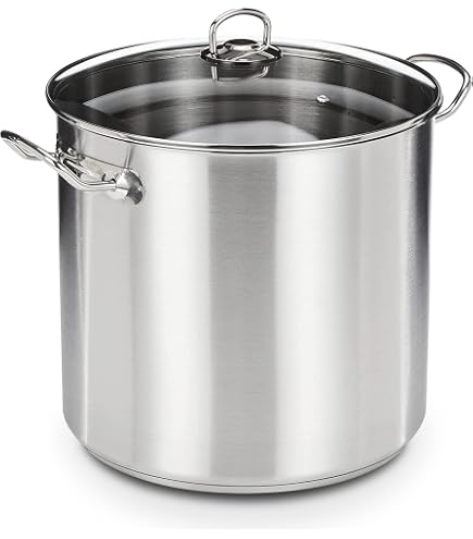 Silampos Domus Stainless Steel Stock Pot – Made In Portugal, Induction Ready, Dishwasher Safe-1294607