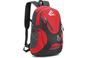 Bseash Small 20L Outdoor Hiking Backpack, Lightweight Waterproof Travel Daypack for Kids Girls Boys Camping Cycling Riding