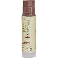 Kaumudi Handmade & Natural Lip Balm For Women & Men With Rose Damascena & Saffron Essential oil (Cacao Lip)