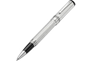 Długopis Xezo Tribune, wkład cienki. Srebro próby 925, platerowane platyną. Ręcznie wygrawerowane i numerowane
