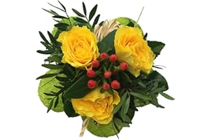 BLUMEN-SENF Blumenstrauß Rosenstrauß Opal + kostenloser Geschenkkarte Blumenversand
