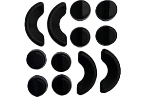 Acclaim Umpire Solid Rubber Bowling Measuring Wedges 12 Set 8 Round 2.8 cm x 1.5 cm 4 Semi Circle 6 cm x 2.5 cm