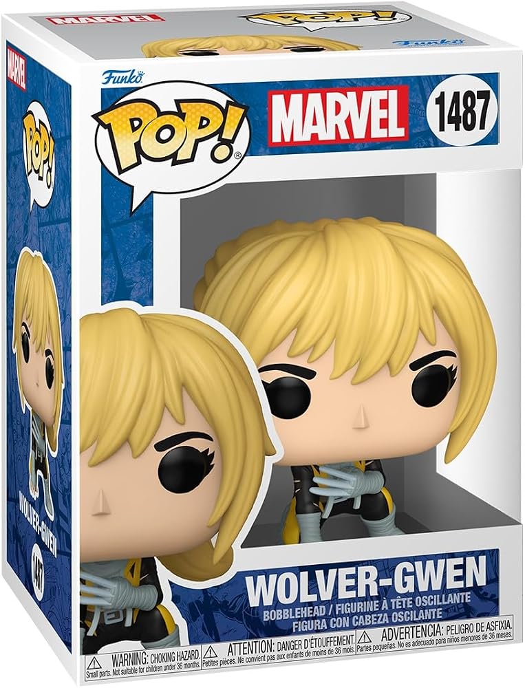 Funko POP Marvel: Gwen Stacy- Wolver-Gwen, Oyuncak Figür