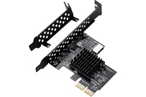 YBBOTT Adaptador USB 2.0 PCI Express 3.0 X2 ASM3142 Tarjeta de Expansión USB 3.1 Frontal Tipo E 10 Gbit/s para PC de Sobremesa