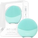 FOREO LUNA 4 mini, spazzola detergente viso, Massaggio viso, Favorisce l'assorbimento delle formule di skincare, Spazzola vis