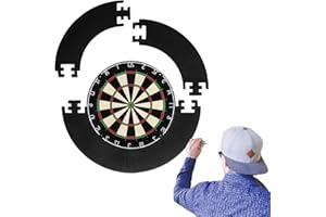 SVUPUE Anillo para Dardos, Marco para Diana, Marco para protección de Pared, Protector de Diana, Juego de 5