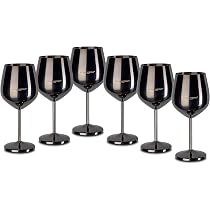 Set De 6 Coupes à Champagne Inox - Revêtement Cuivre - 250ml - Incassables - Pour Extérieur
