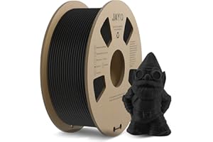 JAYO Matte PLA Filament 1.75mm,Bobines de Filament PLA pour Imprimante 3D 1.1kg, Précision Dimensionnelle +/- 0,02, PLA Mat Noir