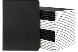 Yarotm Quaderno a6-24 Pack Quaderni Piccoli con Fogli Bianchi 30 Fogli - 10x14 cm Blocco Appunti - Mini Notebook Carta 100gsm - Taccuino Pagine Bianche a6 - Taccuini Tascabili