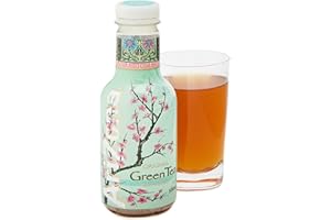 AriZona - Thé Vert Aromatisé au Miel - Boisson 100% Plaisir - Emballage Design - 1 Bouteille PET 500 ml