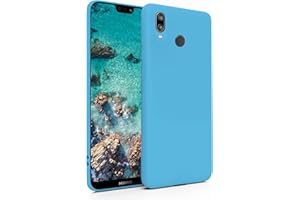 MyGadget Funda para Huawei P20 Lite en Silicona TPU - Carcasa Slim & Flexible - Case Resistente Antigolpes y Anti choques - Ultra Protectora - Azul Claro