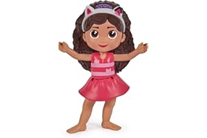 SwimWays Gabby's Dollhouse Gabby, pływające figurki, akcesoria basenowe i zabawki basenowe dla dzieci, artykuły imprezowe do domku dla lalek Gabby, zabawki wodne dla dzieci w wieku od 3 lat