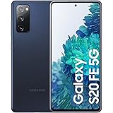 Samsung Galaxy S20 FE «Fan Edition», Téléphone mobile 5G 128 Go Bleu, sans carte SIM, smartphone Android, Version FR