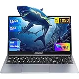 ACEMAGIC PC Portatile Intel N95【Battere N5095,fino a 3.4Ghz】,16GB DDR4 RAM 512GB SSD(espansione 2TB),15.6" Full HD Notebook,2