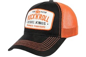 King Kerosin Rebel Kings czapka typu trucker unisex czarna