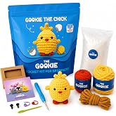 Chick Cheerleader Crochet Kit Knitting Set