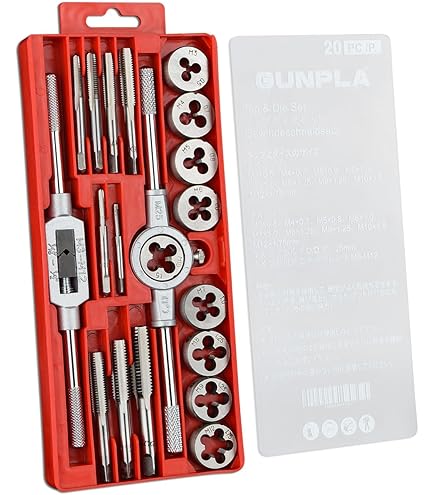 CoCud Tarauds à Vis Cannelés Spirale Métrique M5 X 0.8 Filetage