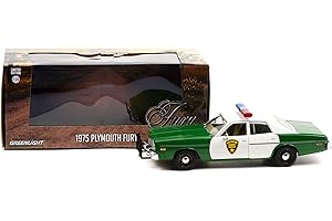 Greenlight 1:24 Scala 1975 Plymouth Fury - Sceriffo della contea di Chickasaw
